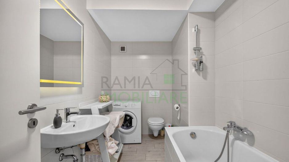 Apartament 2 camere,mobilat și utilat, parcare inclusă - Poză 6