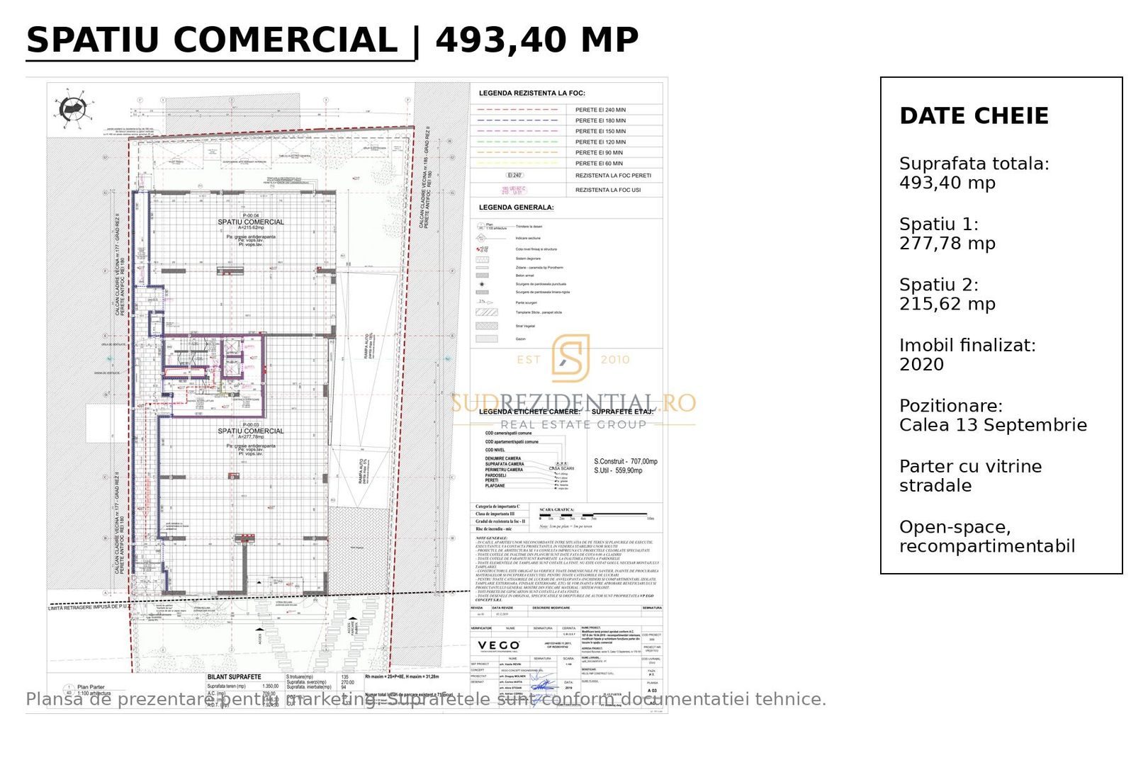 Spatiu Comercial pentru Clinica, Retail sau Birouri | 493 mp - Poză 1