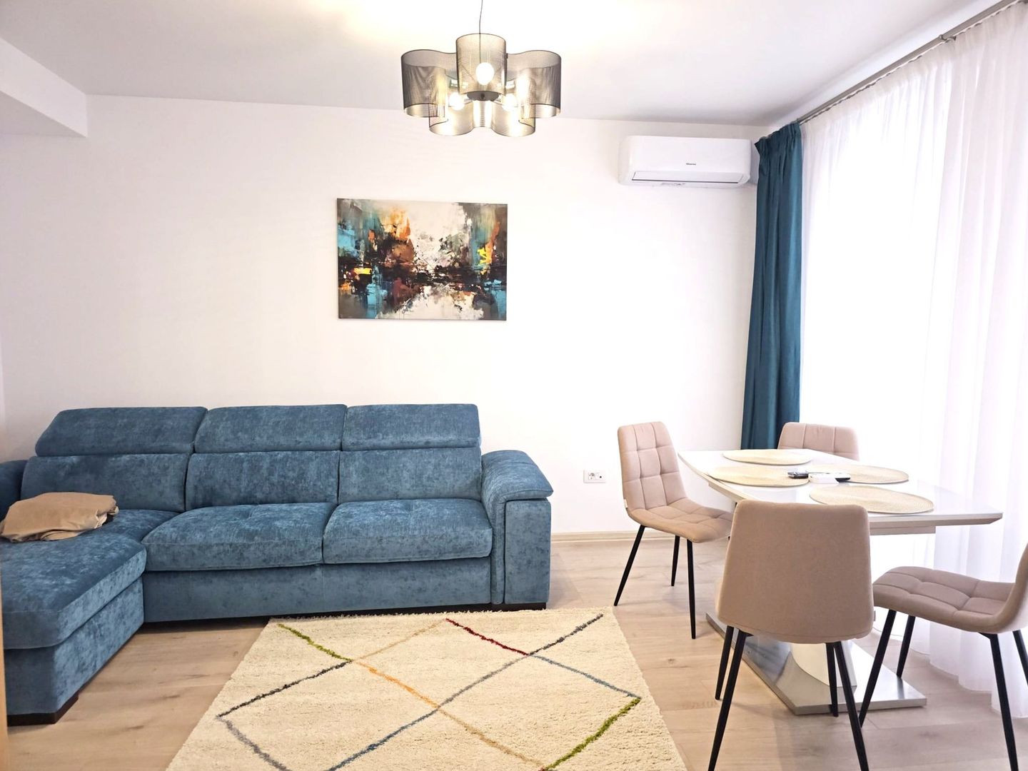 Apartament cu 2 camere mobilat si utilat, bloc nou - Prima inchiriere - Poză 6
