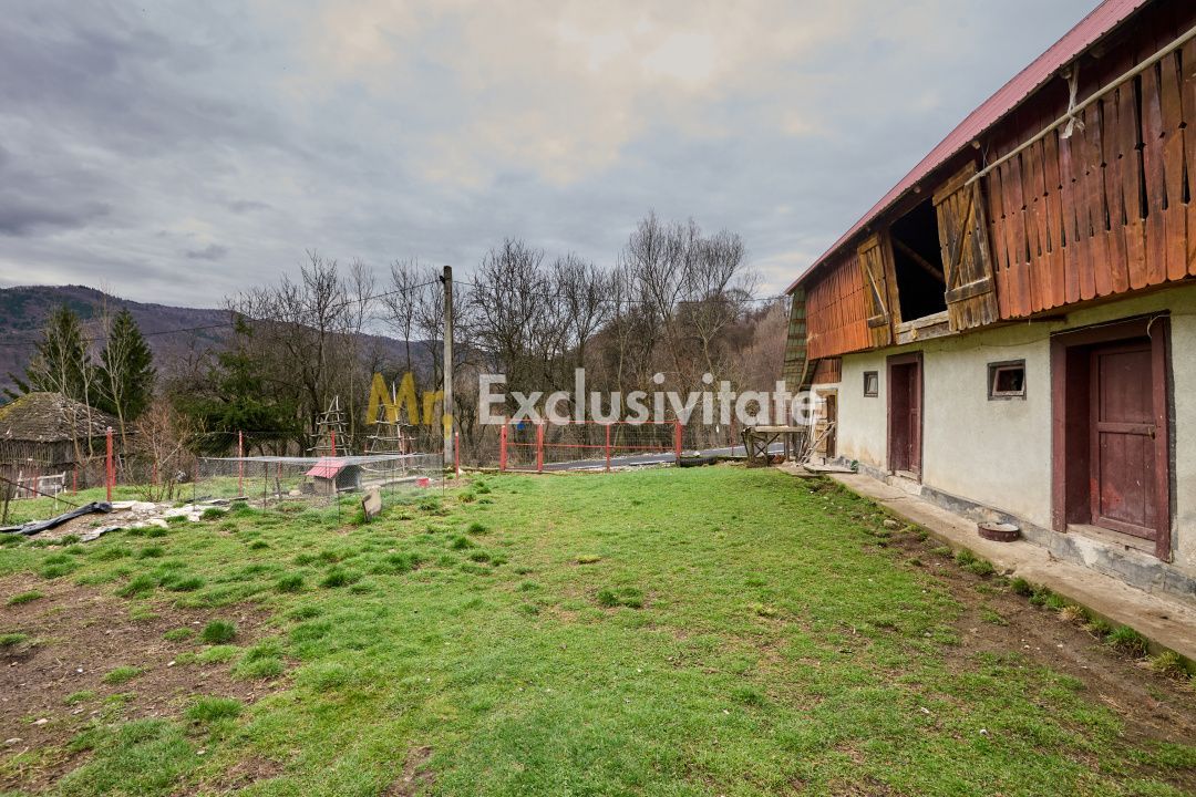 Casa  la munte cu teren generos in Com. Nucsoara, loc. Slatina jud. Arges! - Poză 7