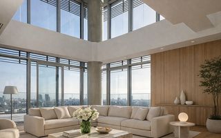 PENTHOUSE SPECTACULOS UpSite || 1.800.00+TVA || boxa si loc de parcare incluse - Poză 26