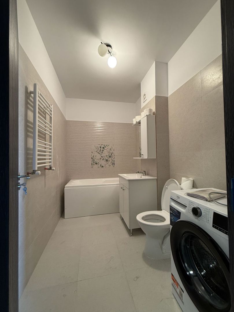 Apartament 2 Camere_Terasa_Parcare Subterana_Mobilat Utilat_Nou! - Poză 11