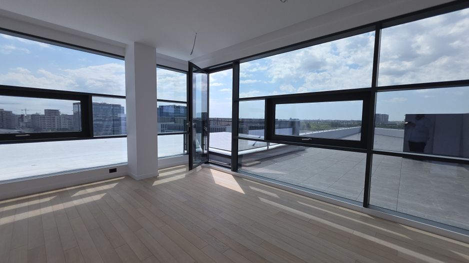 Penthouse 3 camere , terasa imensa cu view unic - Poză 6
