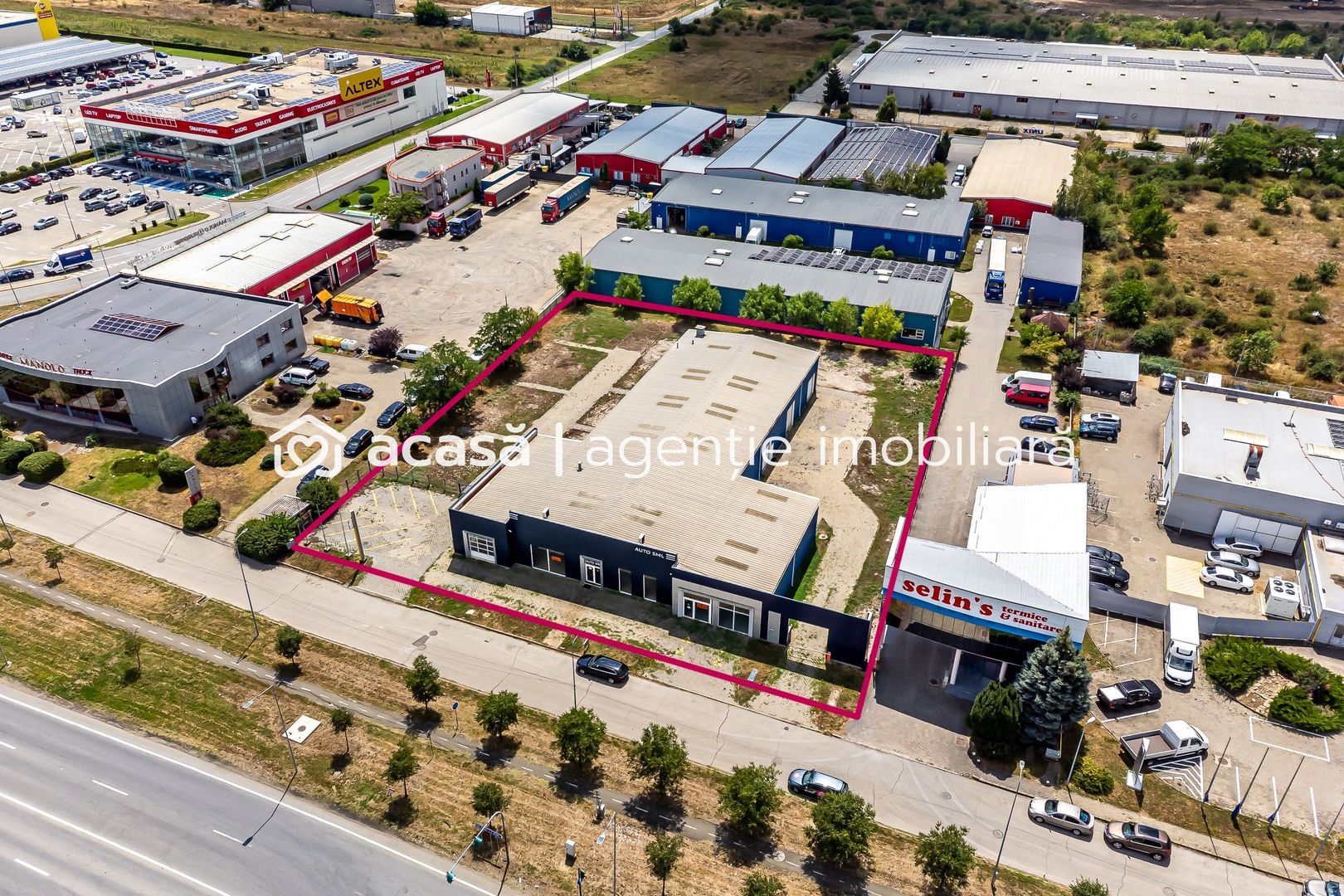 Reprezentanță auto de vânzare – Arad, Zona Industrială Micalaca Est - Poză 1