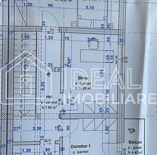 Duplex  Modern cu 4 camere si gradina, zona Casa de Apa - Schiță 22