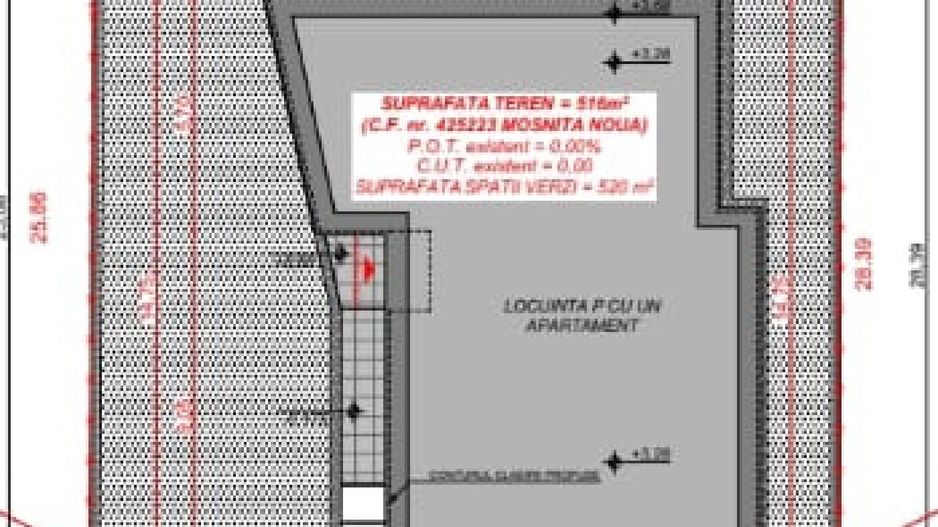 Teren cu AC si Proiect | Toate utilitatile | 516 mp & FS 18 m| Com 0% - Poză 4