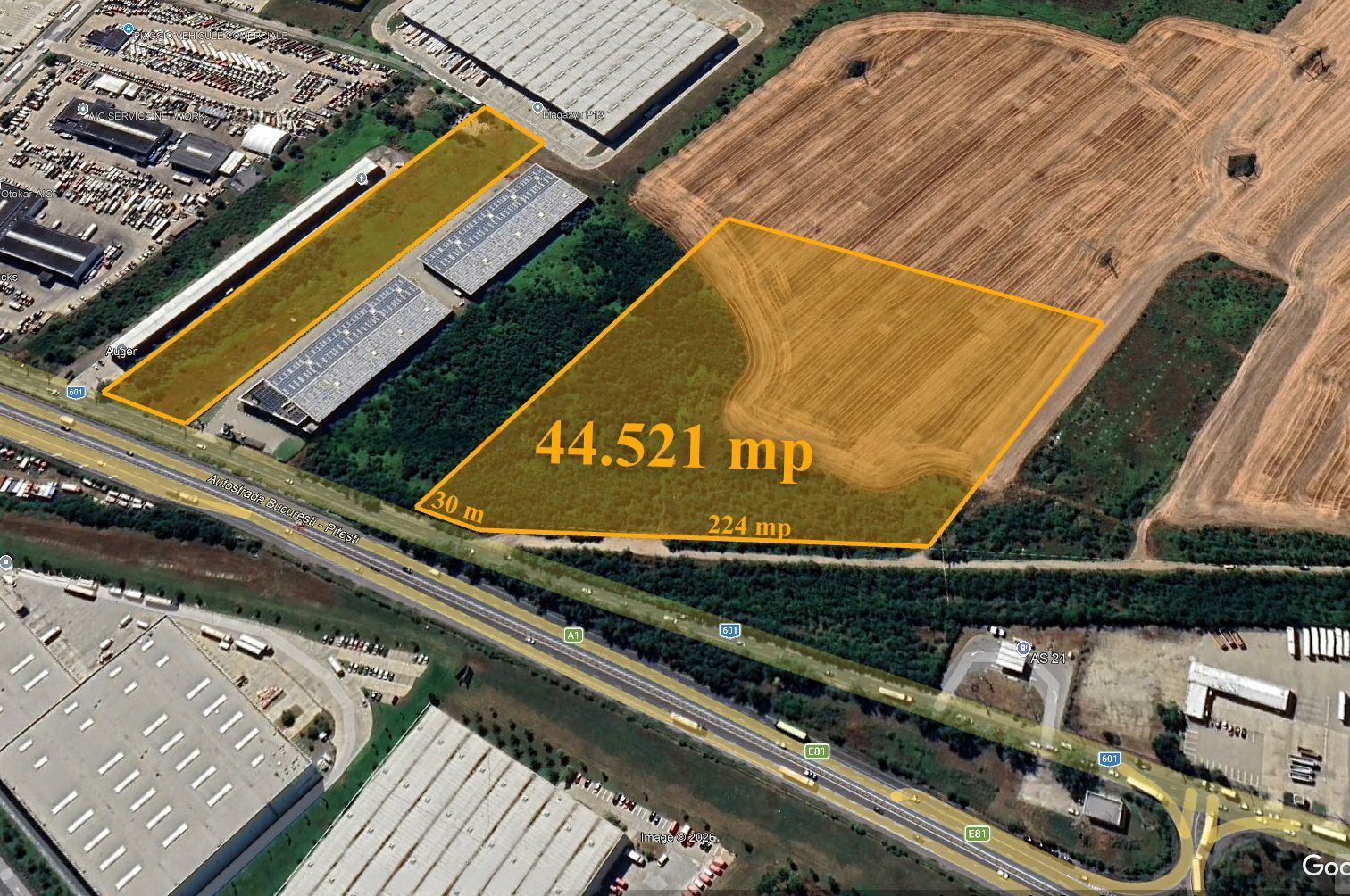 Teren industrial premium – A1 București–Pitești - 4,5 ha - Schiță 7