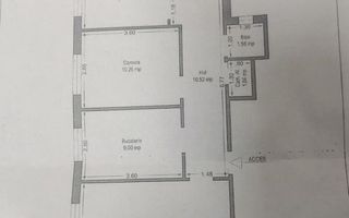 Oportunitate de investite Intre Lacuri! Apartament 3 camere decomandat - Schiță 7