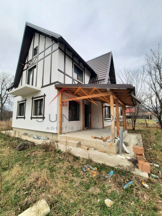 Casa noua 4 camere, teren 622 mp, Brebu, Prahova - Poză 1
