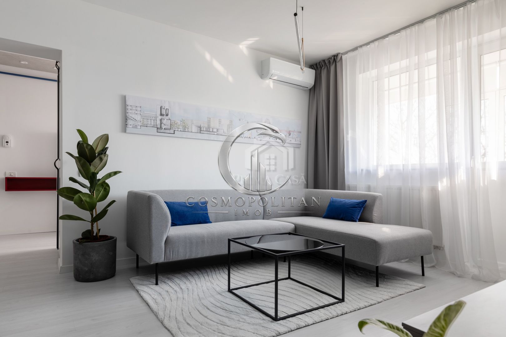 Apartament de inchiriat zona N. Balcescu finisaje de lux totul nou - Poză 9