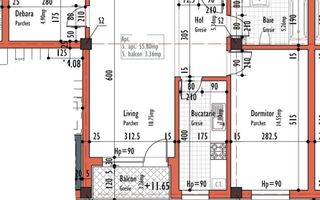Apartament cu 2 camere, decomandat, zona strazii Corneliu Coposu! - Poză 7