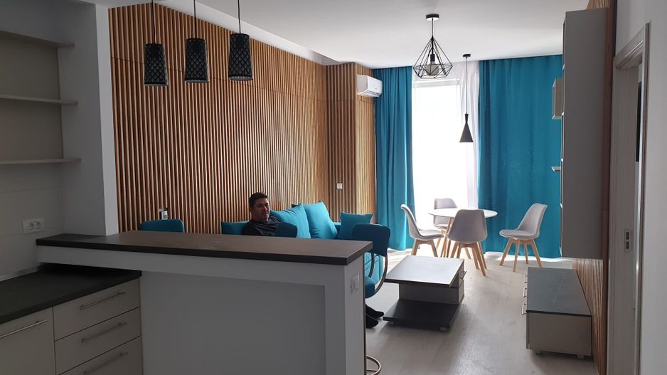 2 camere utilat mobilat complet NOU LUX ONIX MAMAIA - Poză 3