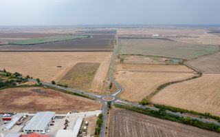 Teren DN6 Timișoara -Cenad sens giratoriu Dudeștii Noi - Poză 5