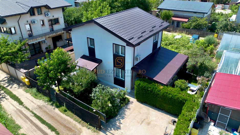 Casă Modernă individuala, 5 camere, P+1E+Pod - Comuna Berceni - Poză 2