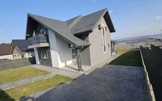 Casă nouă, 5 camere, clasa A, vedere lac, 500 mp teren, Ciurbești, Miroslava - Poză 3