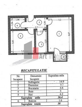 Apartament 2 camere Prelungirea Ghencea/Valea Oltului - Poză 6