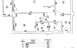 Apartament 3 camere Pipera | Loc De Parcare Inclus In Pret - Schiță 16