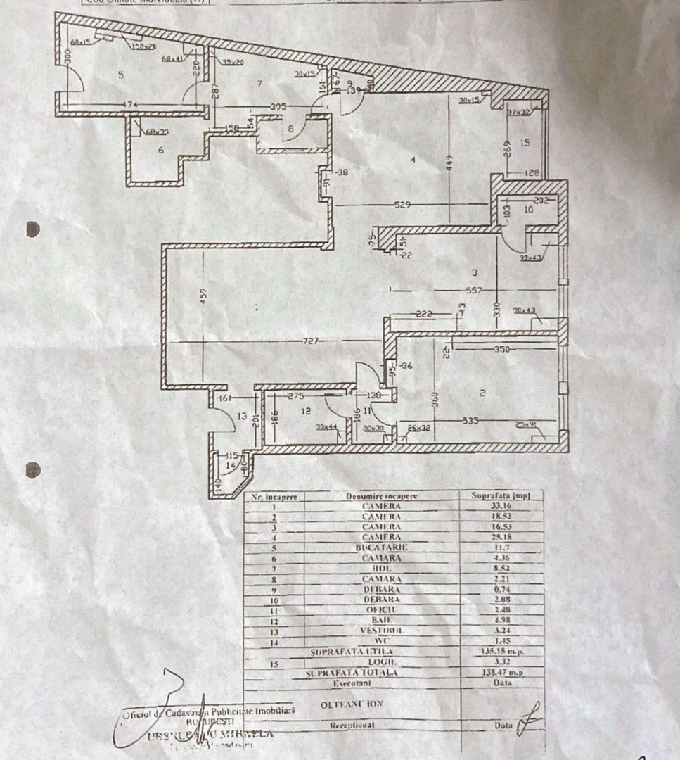 Apartament 4 camere, 138,47 mp utili, ultracentral – Piața Romană, Bd. Magheru - Poză 12