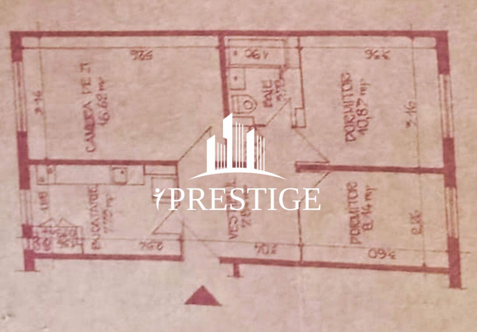 APARTAMENT 3 CAMERE DECOMANDAT, PARTER ÎNALT, PIVNIȚĂ, CALEA DUMBRĂVII - Schiță 8