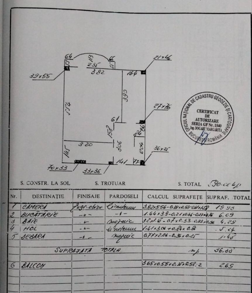 Garsoniera 40mp/ metoru Lujerului/ 1986 - Poză 7