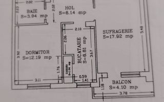 Apartament 2 camere de vanzare - (COD10) CENTRAL, B-DUL TOMIS - Poză 3