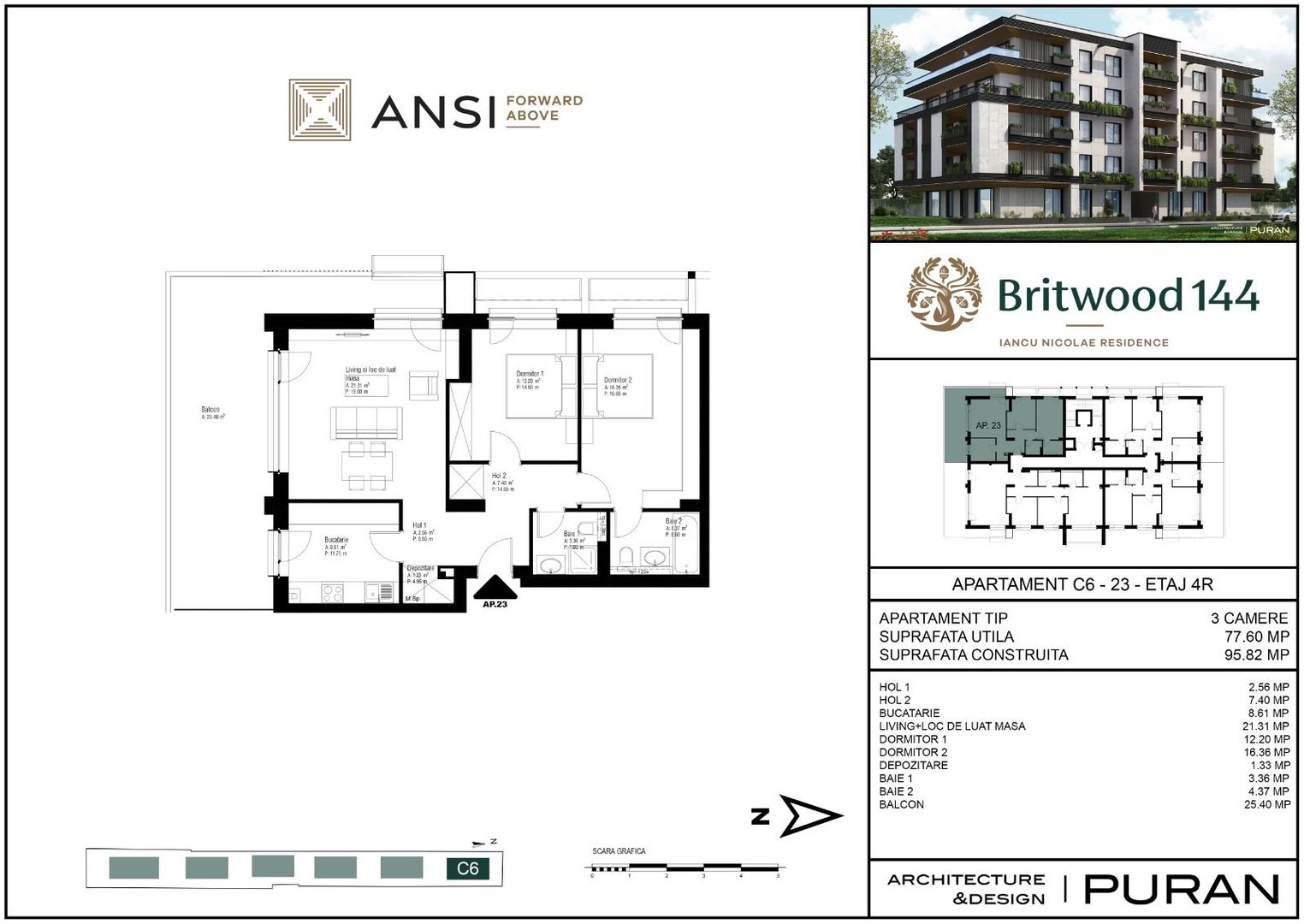 Blocul 6 din ansamblul rezidențial Britwood 144 – Erou Iancu Nicolae - Poză 3