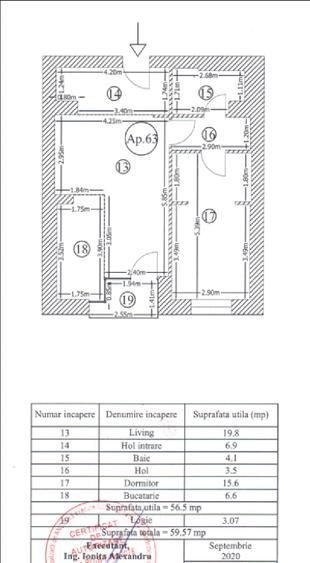 Apartament premium 2 camere, Barbu Văcărescu, mobilat, parcare, view superb - Poză 11