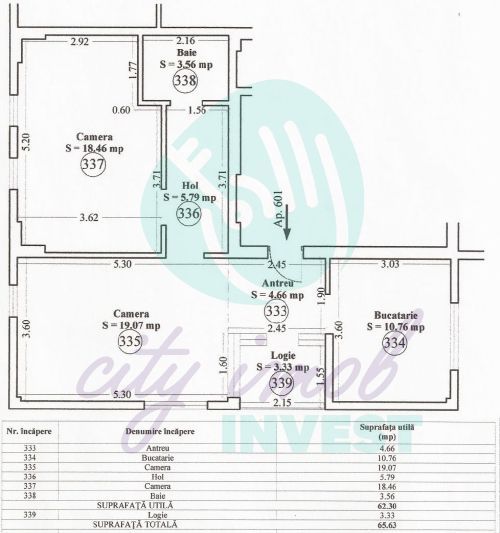 2 camere Piata Alba Iulia-Mall Vitan - Bloc 2015 - Poză 8