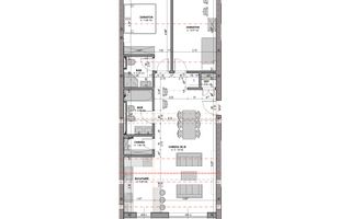 Apartament 3 camere, 2 bai, balcon, aer conditionat - finisat la alb - Poză 8