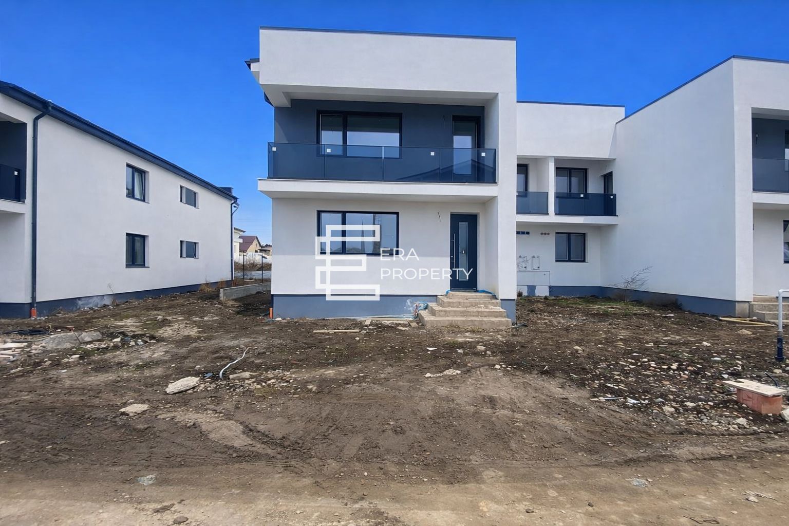 Casă modernă tip quadruplex, 83 mp utili,  curte 170 mp – Cartierul Arhitectilor - Poză 1