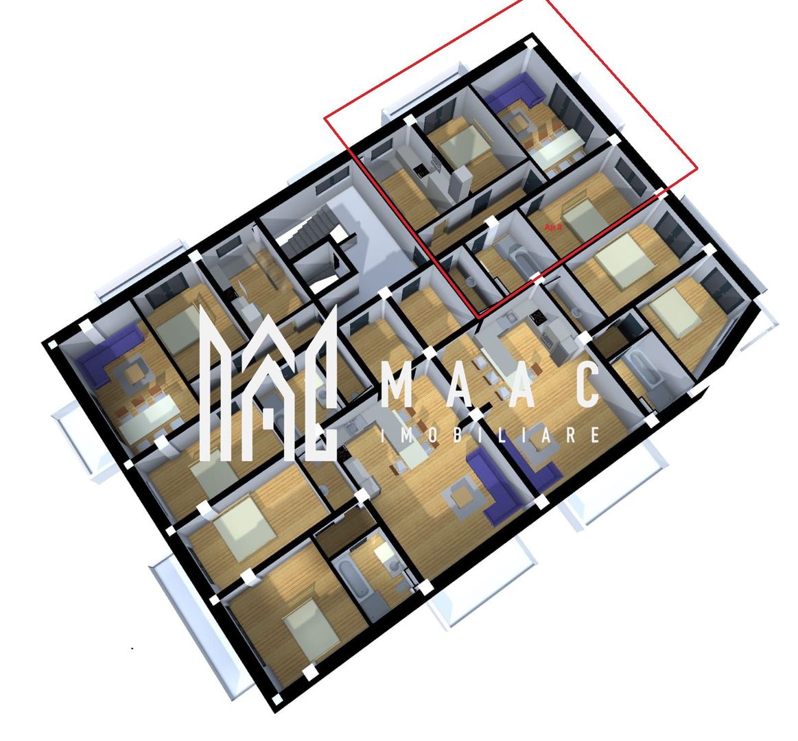 Dezvoltator | Apartament 3 camere | Etaj 2 | Lift | Parcare - Poză 1