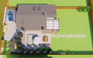 Casa moderna la rosu in Cristian - Poză 18