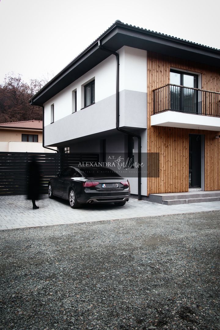 Duplex 4 camere | 120 mp utili | 180 mp curte | P+ET+POD | Floresti - Poză 1