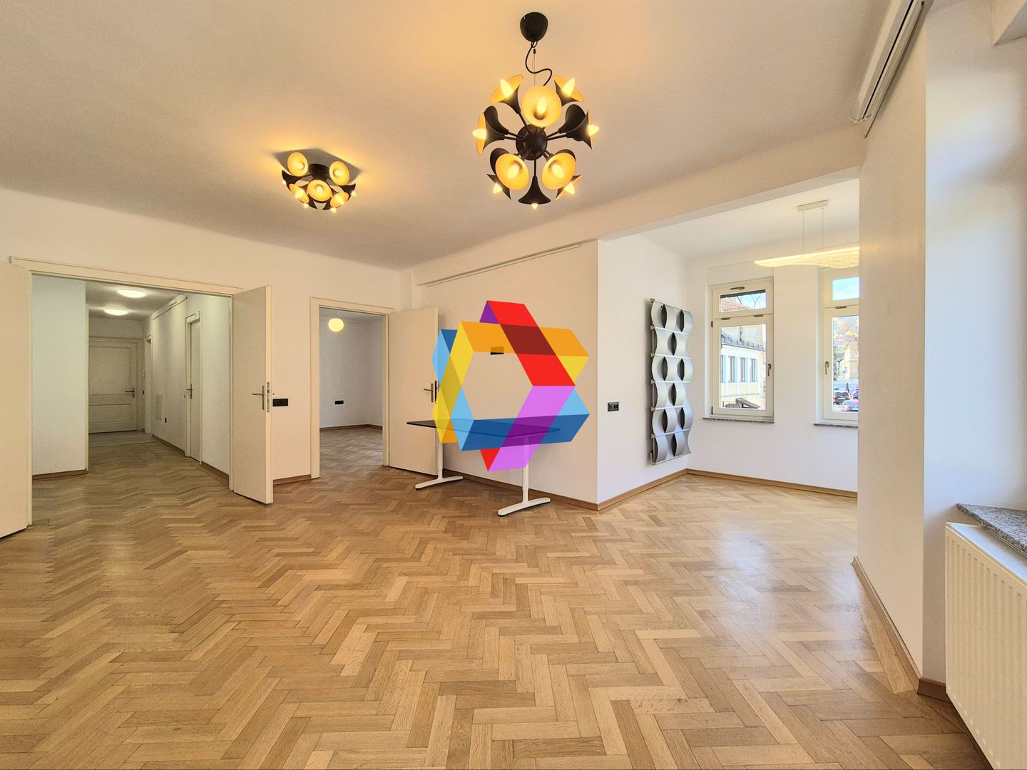 Spațiu birouri de închiriat Brasov - 90 mp # spatii-comerciale-brasov.ro - Poză 1