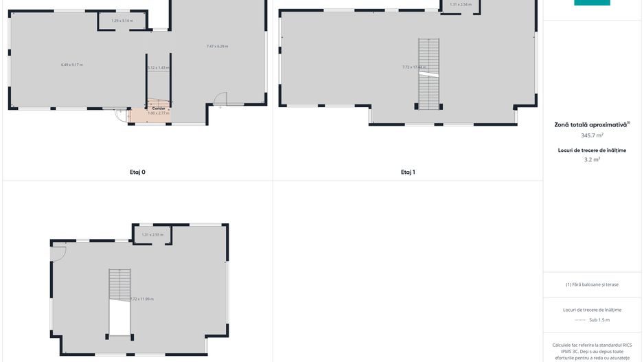 Clădire multifuncțională P+2 și 12 locuri de parcare - Corbeanca - Poză 4