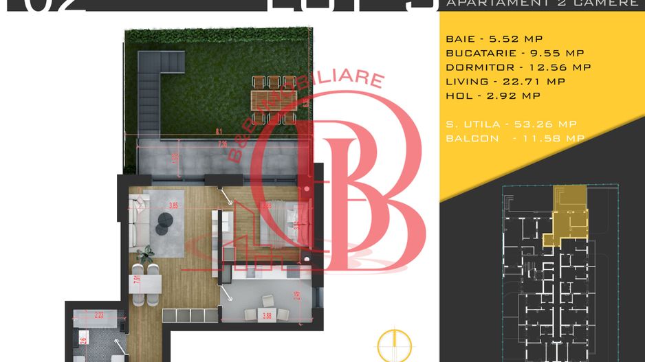 2 camere cu gradina Titan Pallady  Metrou Nicolae Teclu - Schiță 11