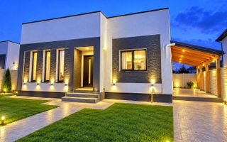 Casa moderna| Comuna Berceni-4 camere| 350mp teren - Poză 1