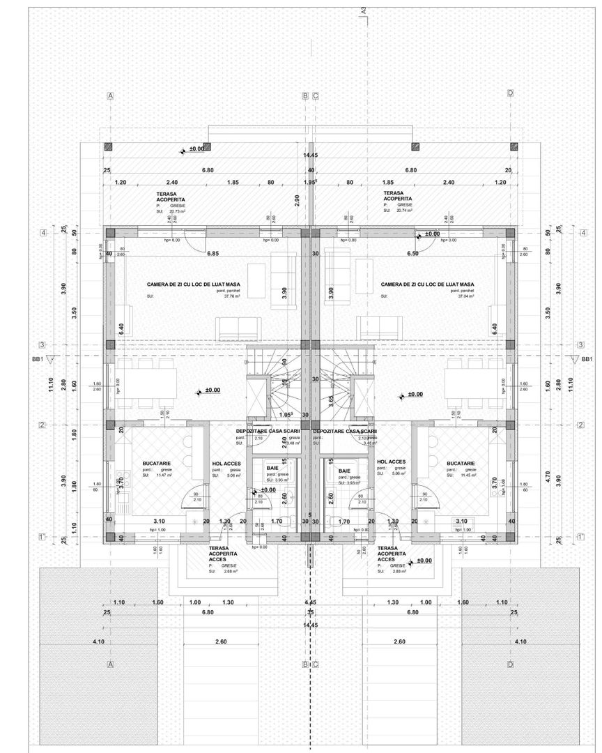 Casa duplex in zona Bunloc - Schiță 7