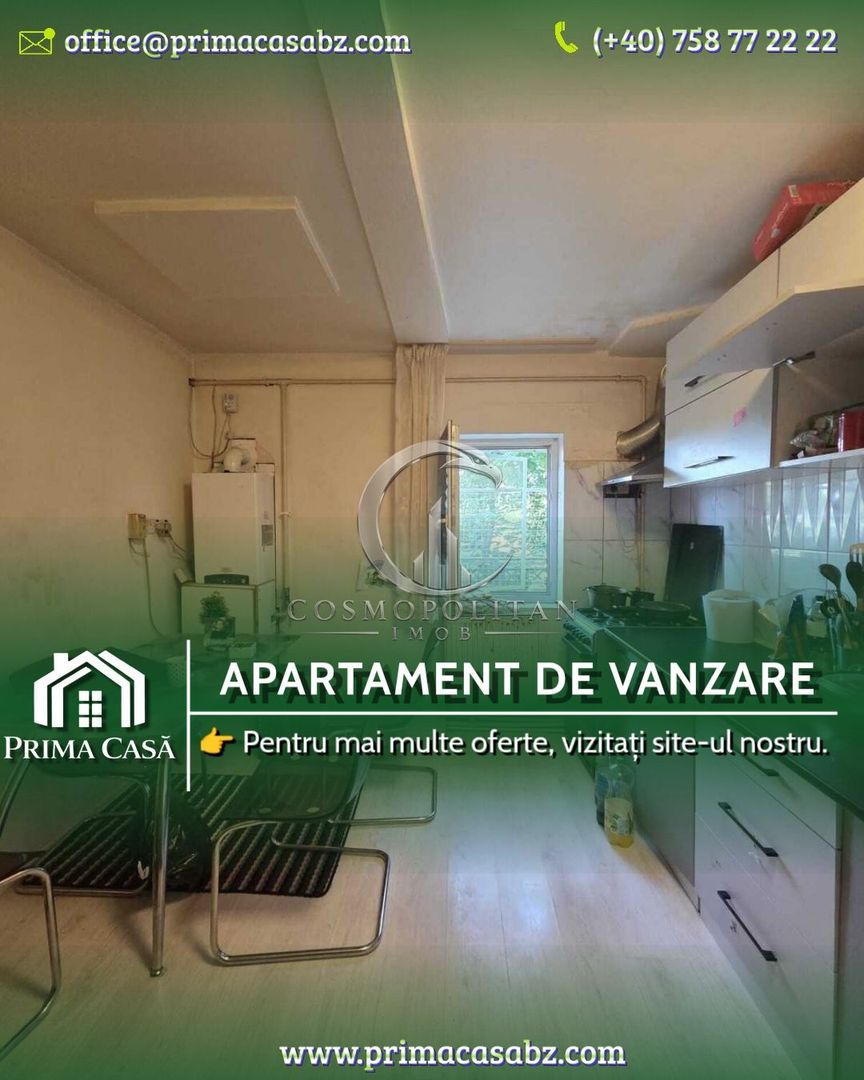 Apartament cu 2 camere ~ zona Crang / Caraiman ~ parter / 4 ~ cu imbunatatiri, - Poză 1