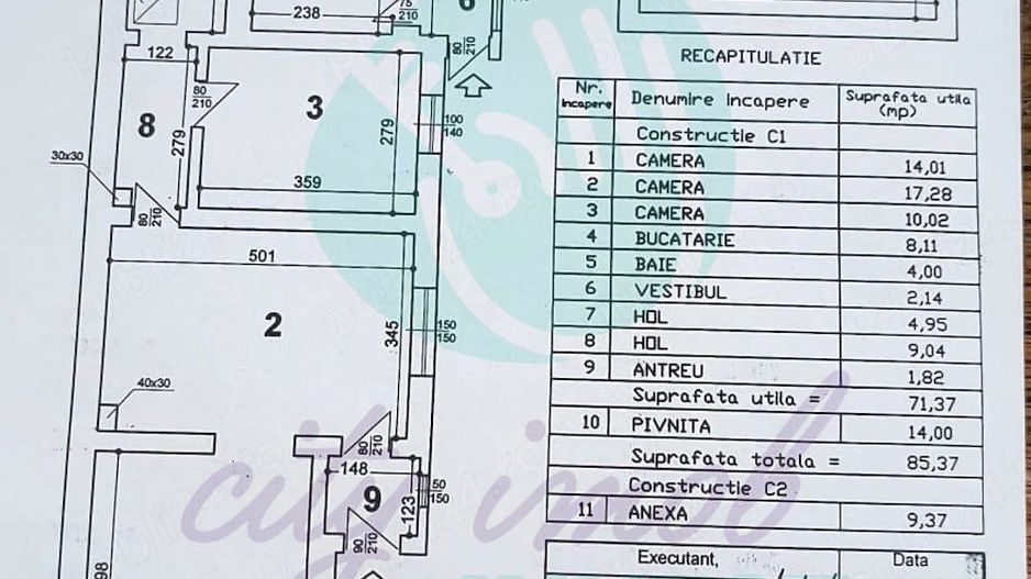 Casa pe parter, singura in curte, in Vatra Luminoasa - Poză 12