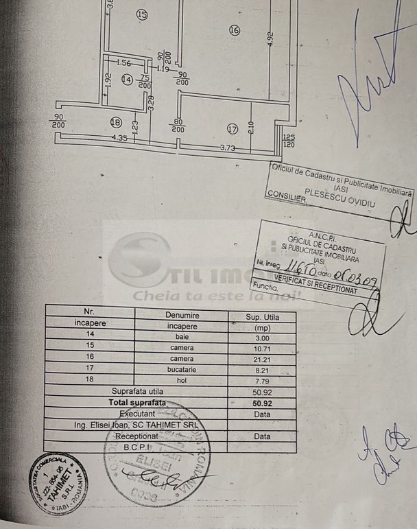 Apartament 2 camere, 51 mp + boxă, Regal Residence Tătărași - Poză 7