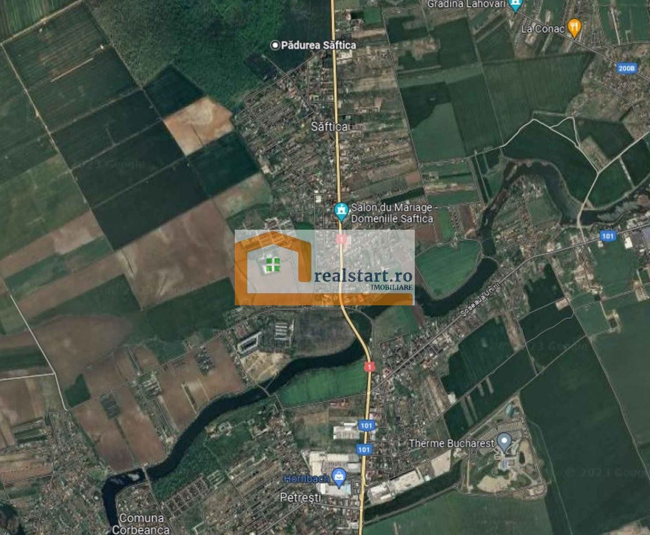 Saftica, toate utilitatile, inclusiv canalizare, intre case noi - Poză 1