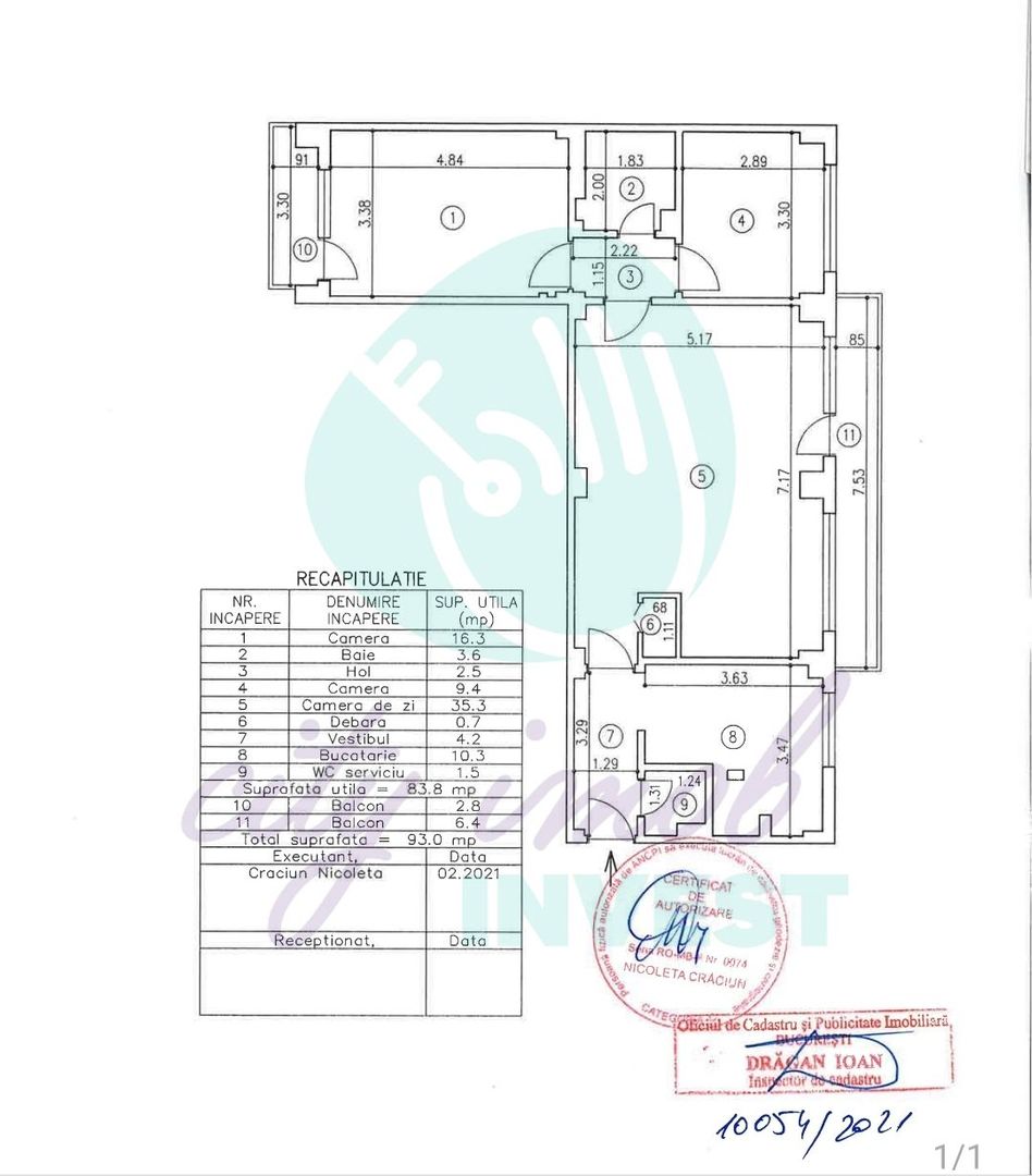 Apartament 3 camere generoase- Stefan cel Mare - Poză 18