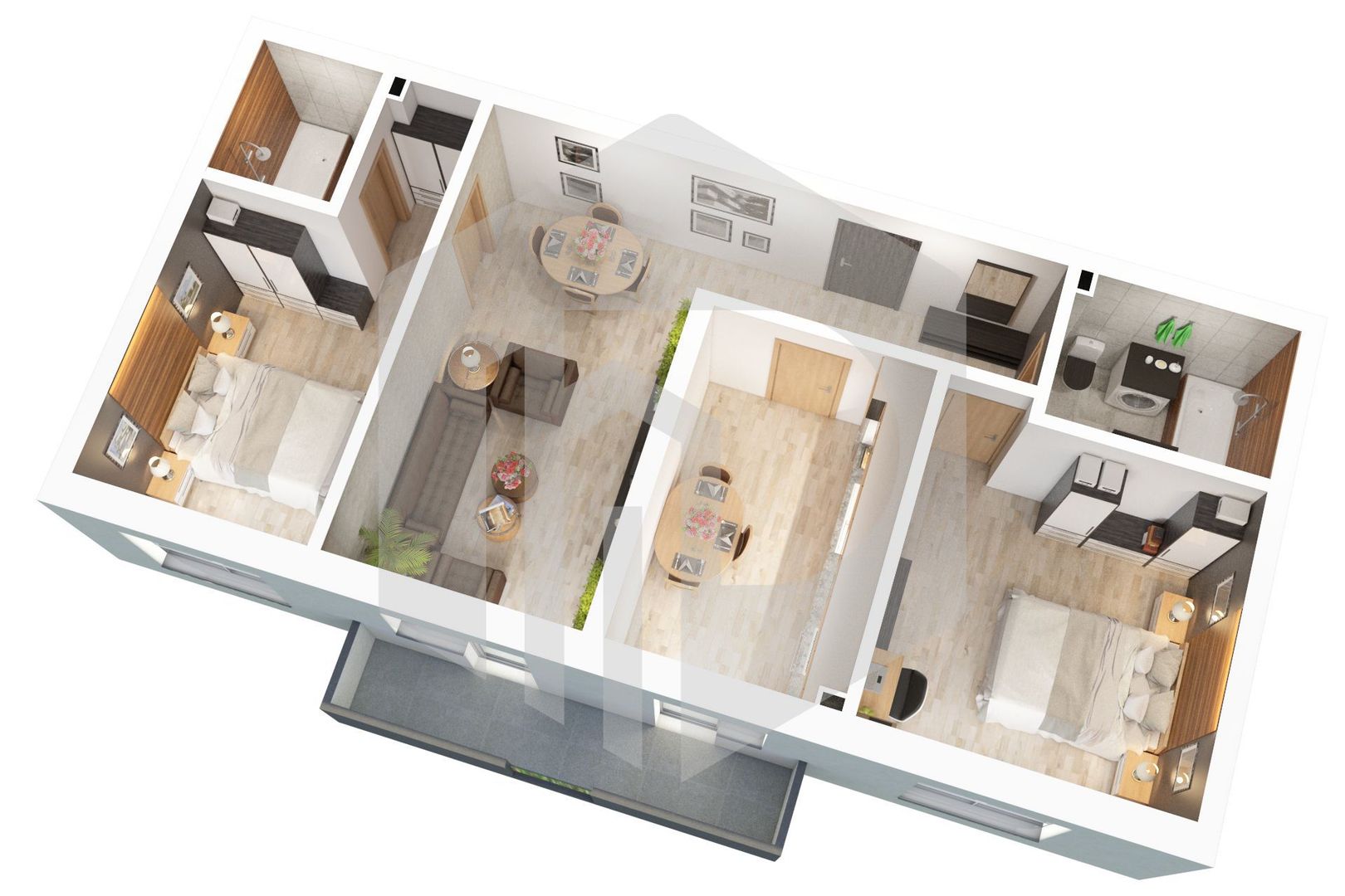 Rahovei | Apartament 3 Camere | Doamna Stanca |  Etaj intermediar - Poză 9