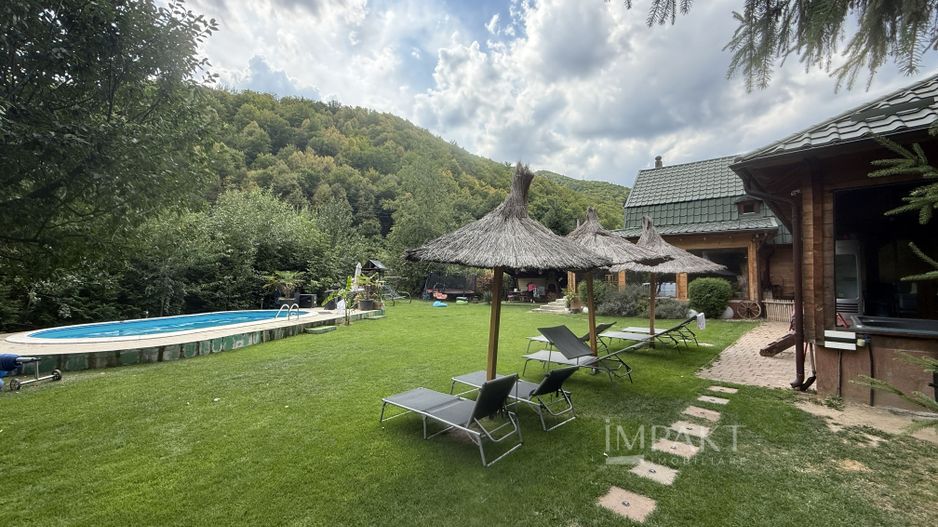 Proprietate cu front la rau si piscina exterioara in Baisoara - Poză 3