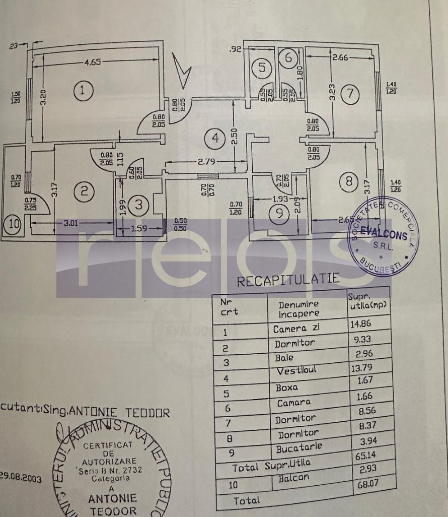 VANZARE APARTAMENT 3 CAMERE | LACUL TEI | 66MP | RENOVAT | MOBILAT - Poză 8