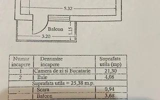 Apartament 2 camere | 49 mpu | Centru | - Poză 15
