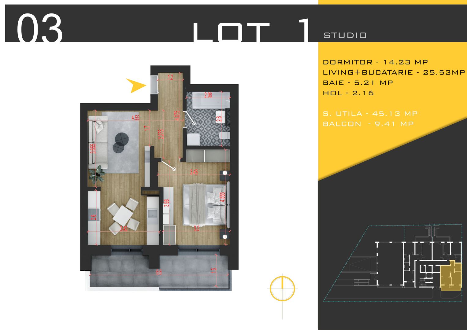 2 camere  Titan Pallady  Metrou Nicolae Teclu - Schiță 10