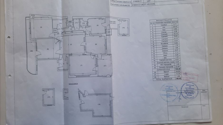 apartament 4 camere in spate la Cocor - Poză 17