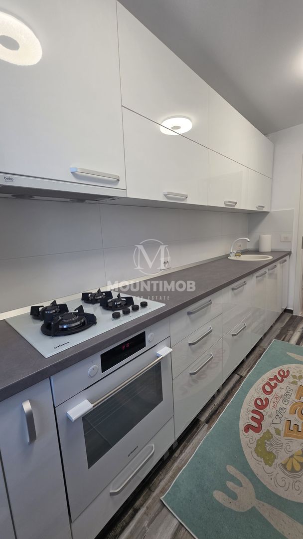 2 camere, Coresi-Kasper, linga pietonala, mobilat/utilat, Parcare+Boxa - Poză 5